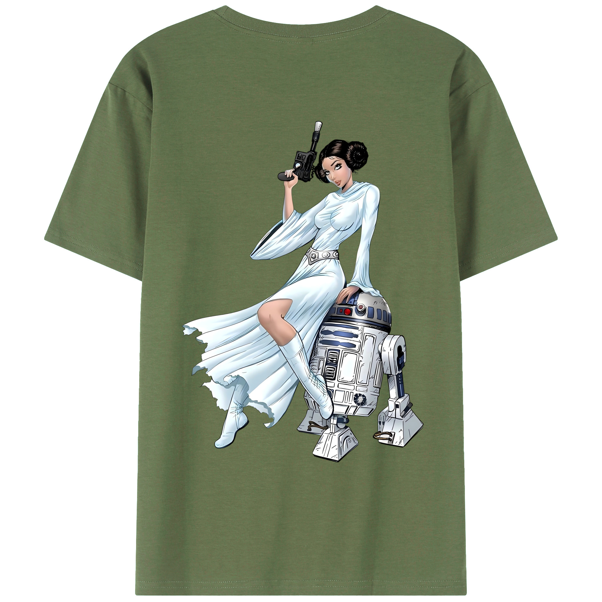 （画像用） スター・ウォーズ Star Wars 綿100％ メンズ半袖Tシャツ（バックプリント） 通気性